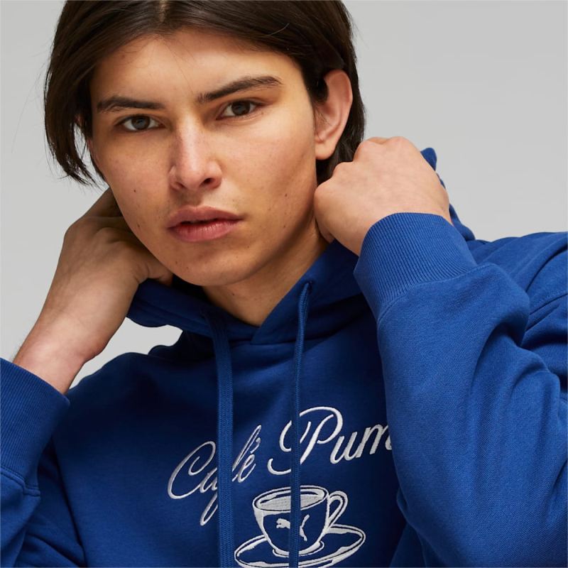 Puma | Men's CLASSICS CAFE Puma | Men's Hoodie - Clyde Royal