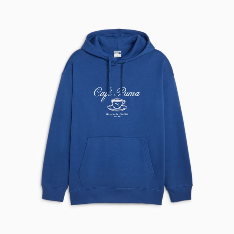 Puma | Men's CLASSICS CAFE Puma | Men's Hoodie - Clyde Royal