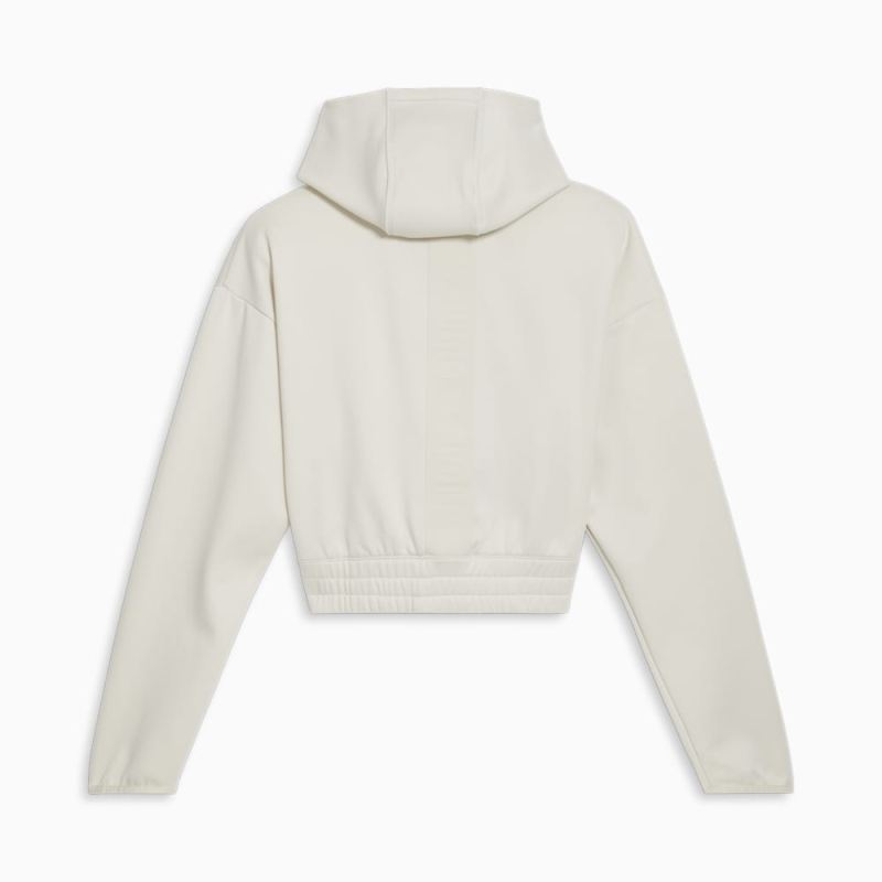 Puma | Women's Strong Full-Zip Hoodie - Alpine Snow