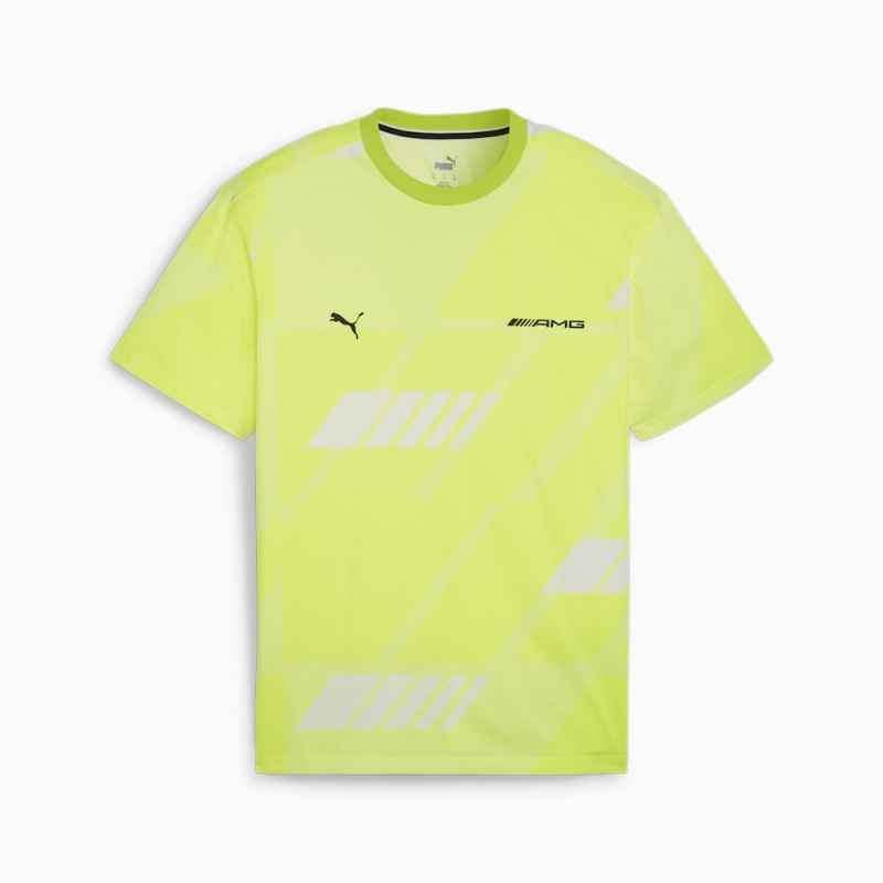 Puma | Men's AMG Statement Tee - Electric Lime