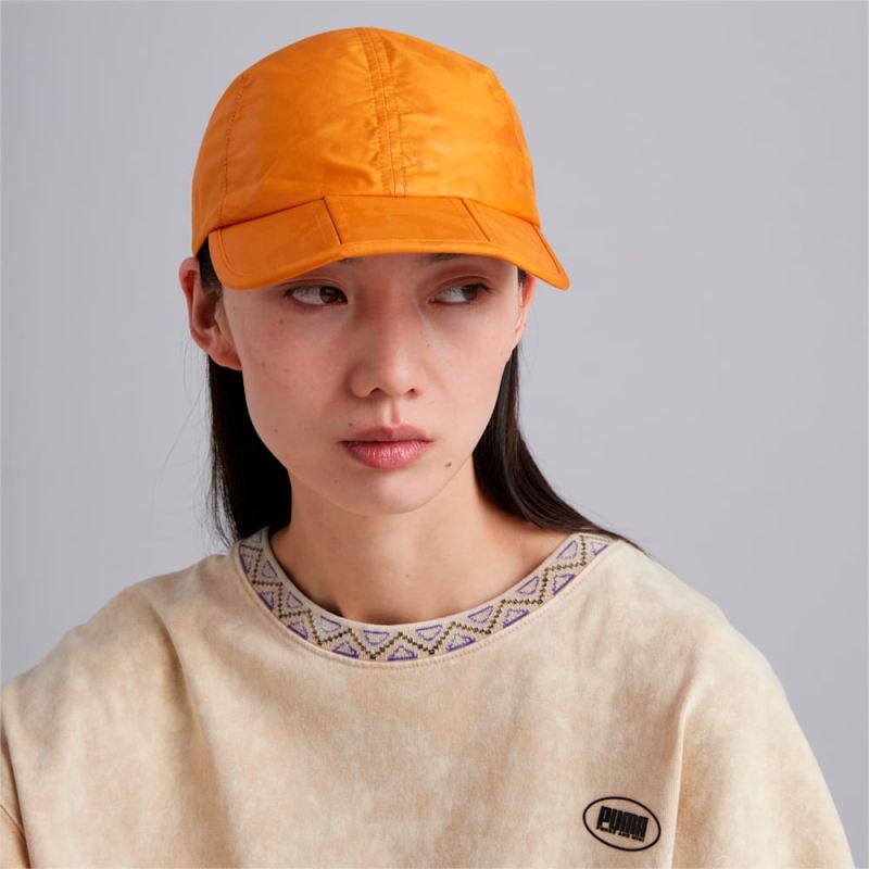 Puma | Men's x PERKS AND MINI Foldable Cap - Orange Brick