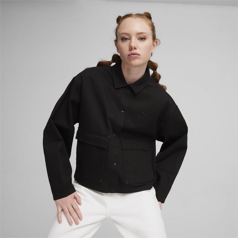 Puma | Women's Classics Shore Jacket - Black