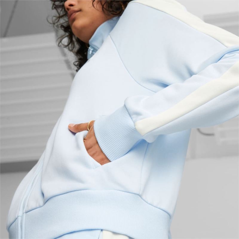 Puma | Women's Iconic T7 Track Jacket - Icy Blue