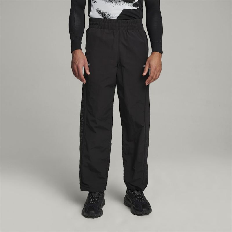 Puma | Men's x PLEASURES Track Pants - Black