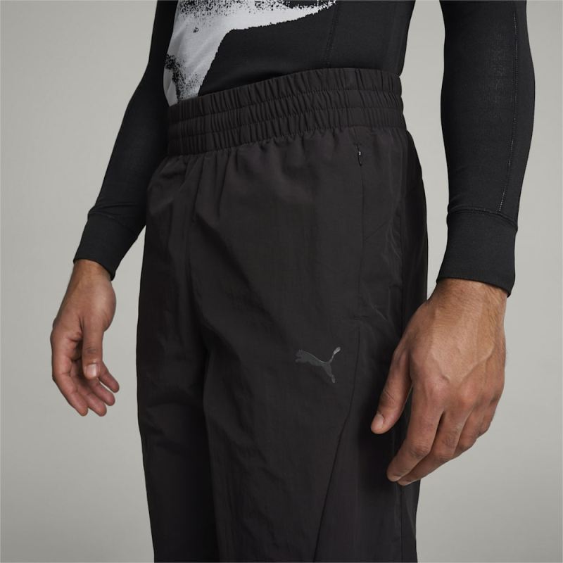 Puma | Men's x PLEASURES Track Pants - Black