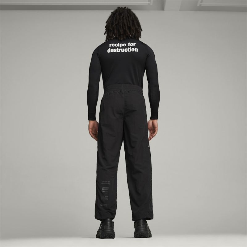 Puma | Men's x PLEASURES Track Pants - Black