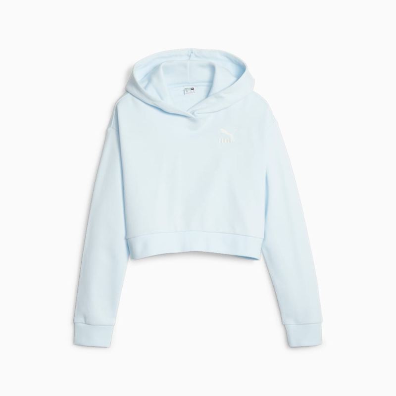 Puma | Girls Classics Big Kids Hoodie - Icy Blue