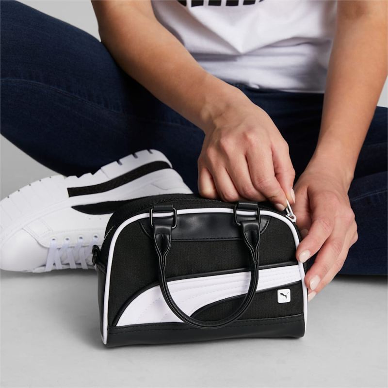 Puma | Women's Mini Grip Cross Body Bag - BLACK TRADITIONAL