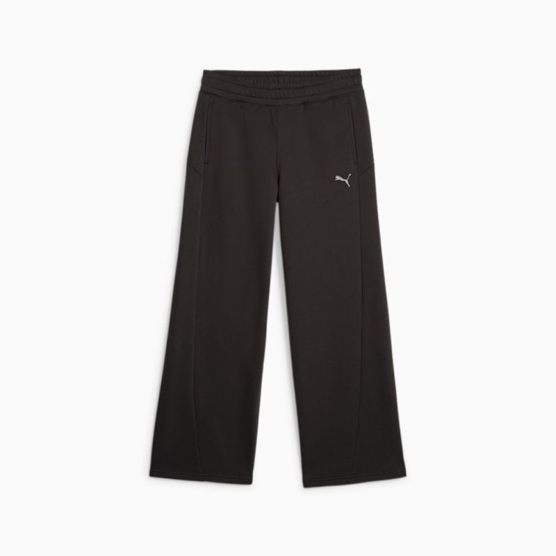 Puma | Women's MOTION Straight Leg Sweatpants - Black