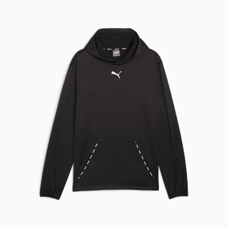 Puma | Men's Fit PWRFleece Hoodie - Black