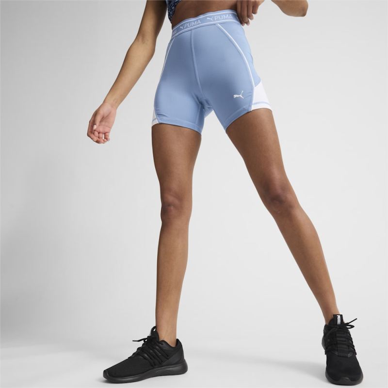 Puma | Women's FIT TRAIN STRONG 5" Shorts - Zen Blue