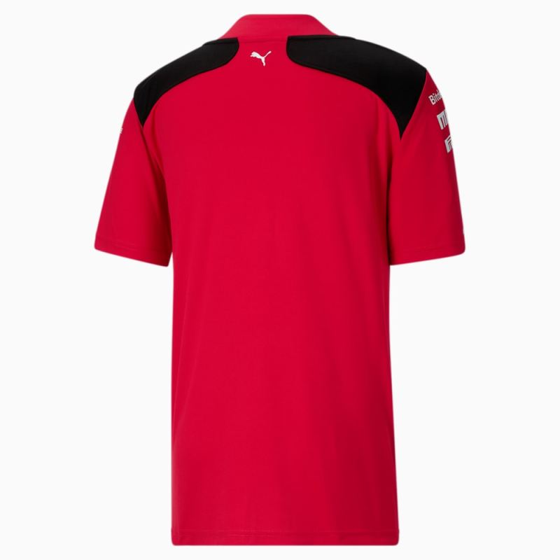 Puma | Men's Scuderia Ferrari 2023 Team Replica Baseball Jersey - Rosso Corsa