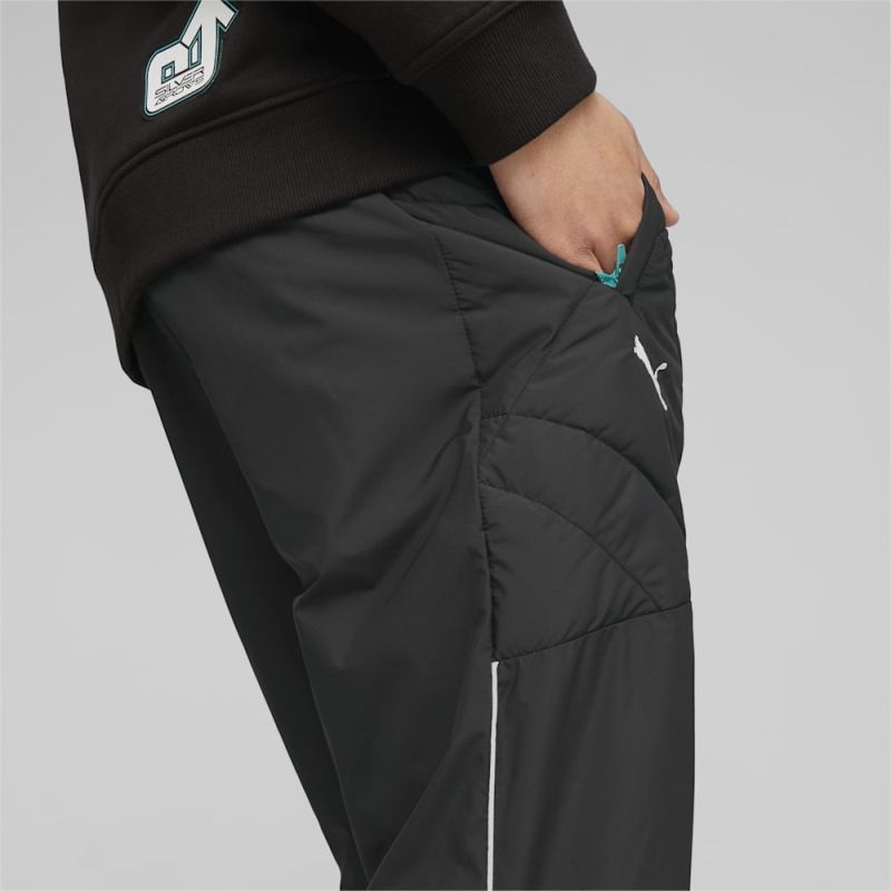 Puma | Men's Mercedes AMG-Petronas F1 Garage Crews Pants - Black