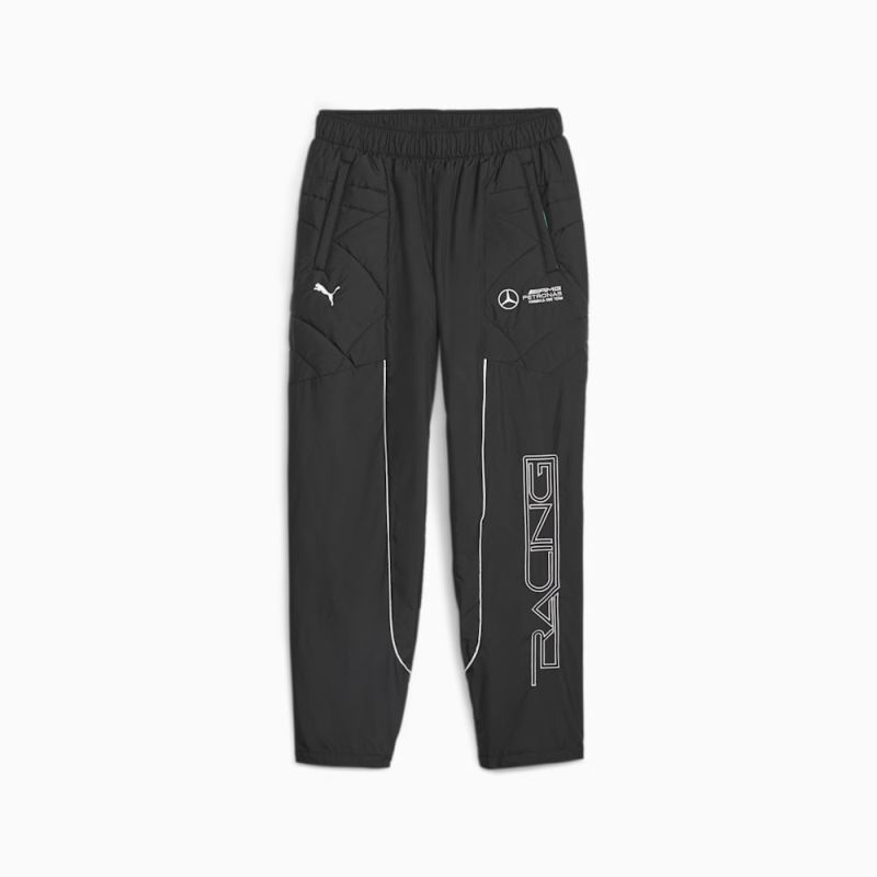 Puma | Men's Mercedes AMG-Petronas F1 Garage Crews Pants - Black