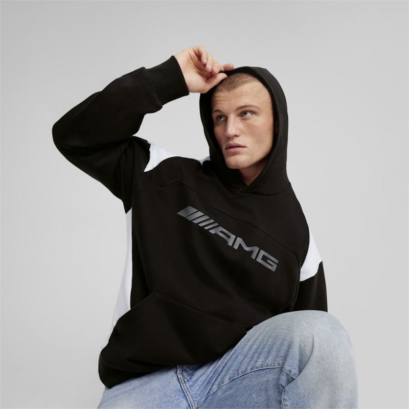 Puma | Men's Mercedes-AMG Motorsport Statement Hoodie - Black