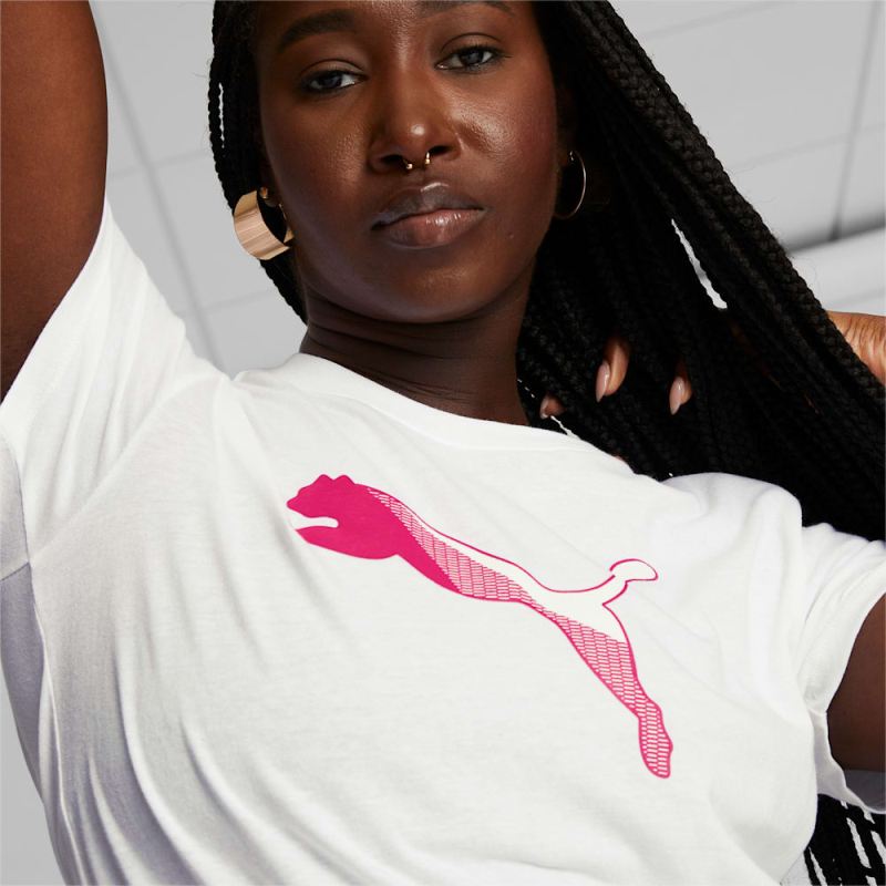 Puma | Women's Cat Segment Tee - White