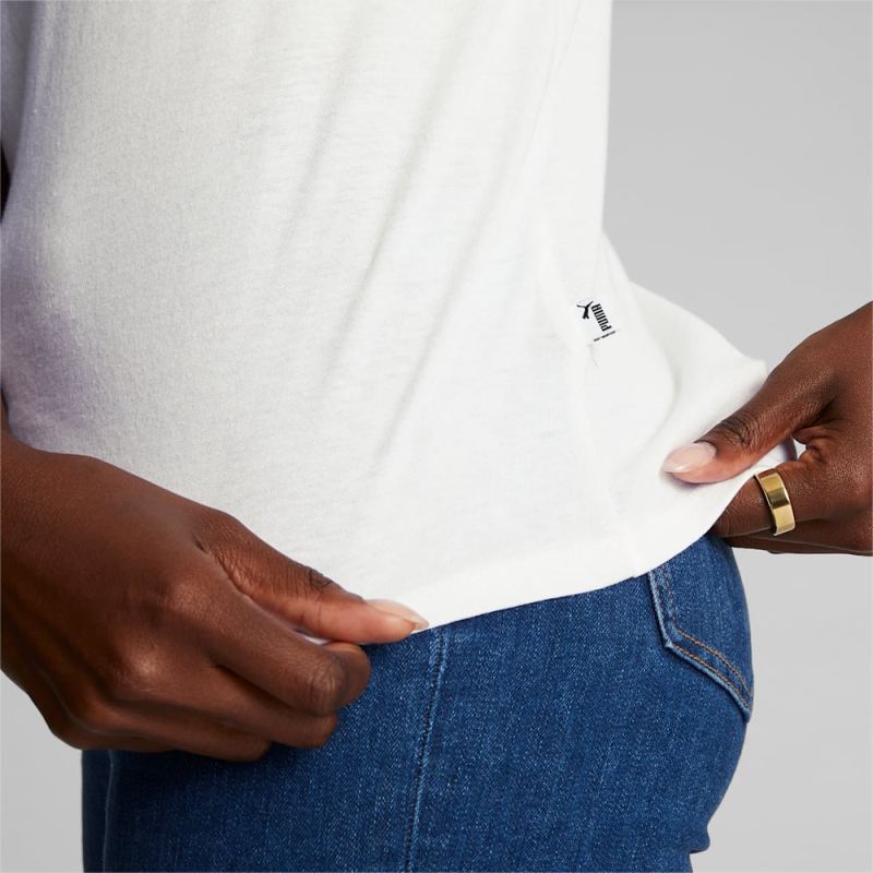 Puma | Women's Cat Segment Tee - White