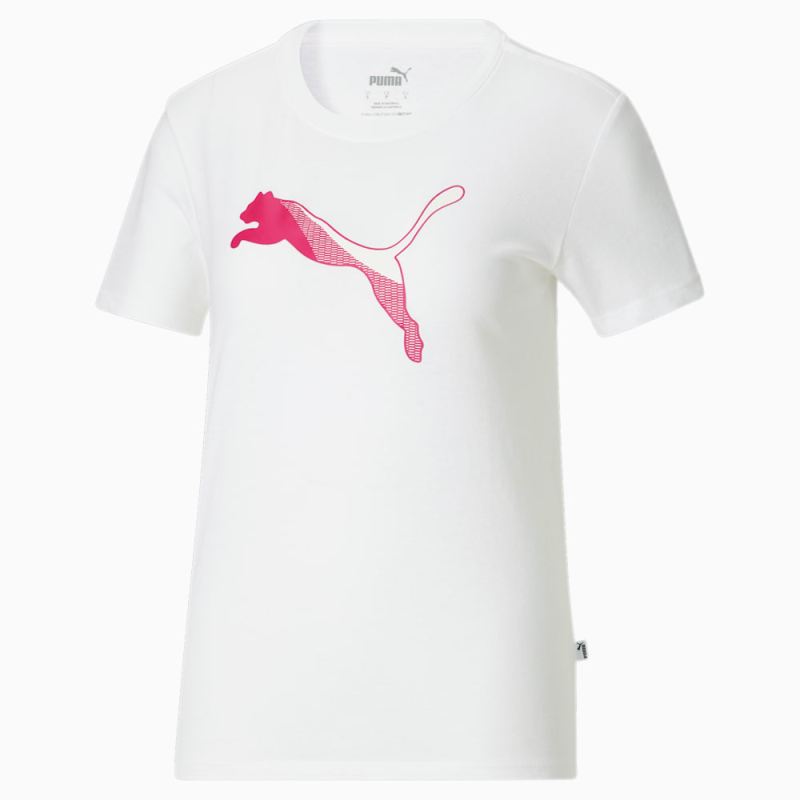 Puma | Women's Cat Segment Tee - White