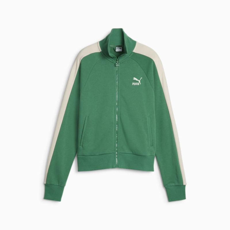 Puma | Women's ICONIC T7 Track Jacket - Archive Green