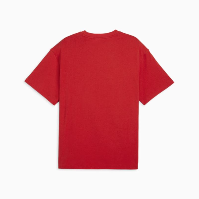 Puma | Men's SHOWTIME Puma | Men's HOOPS Tee III - For All Time Red