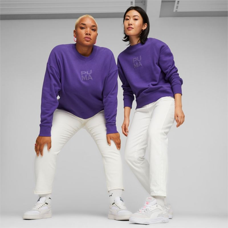 Puma | Women's Infuse Sweatshirt - Team Violet