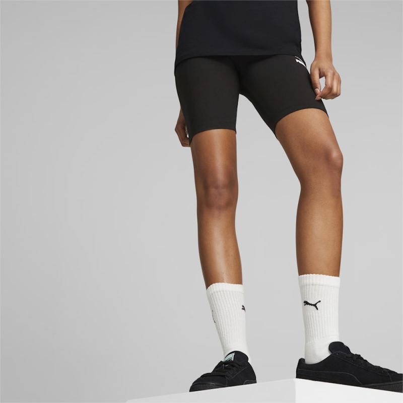 Puma | Women's CLASSICS Short Leggings - Black