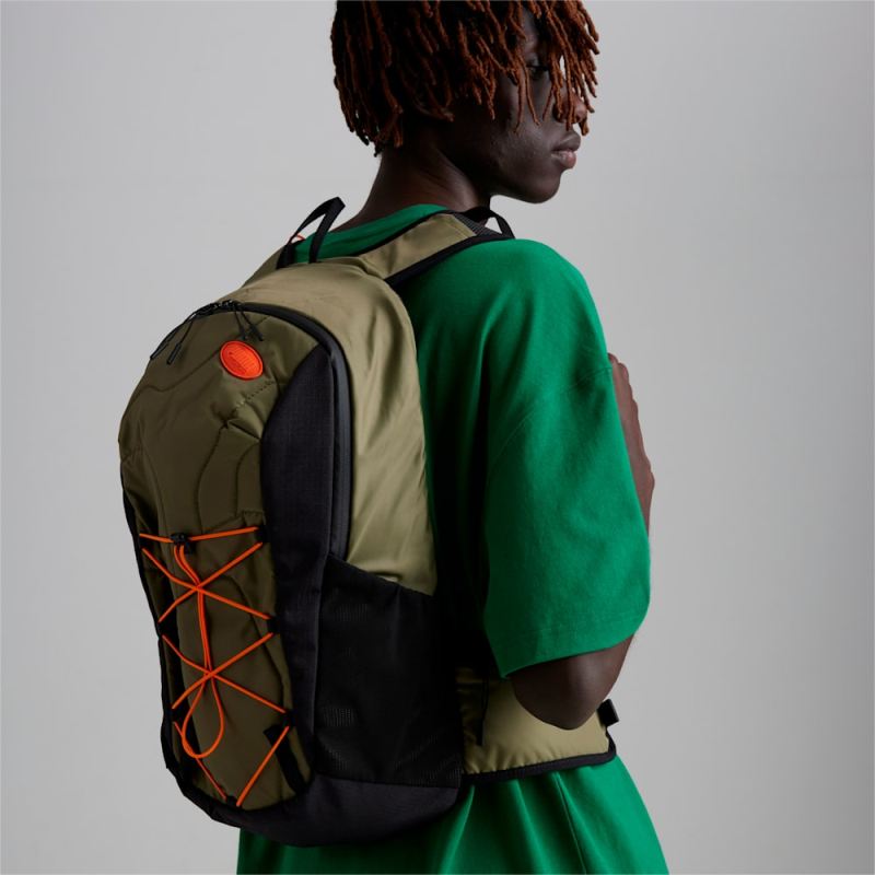 Puma | Men's x PERKS AND MINI Trail Backpack - Burnt Olive