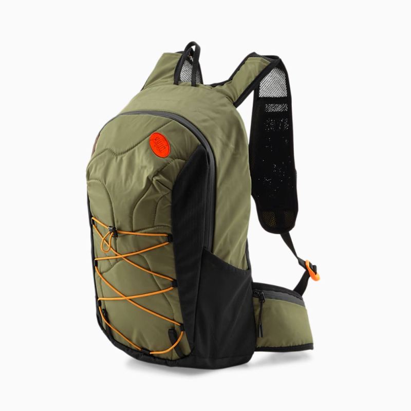 Puma | Men's x PERKS AND MINI Trail Backpack - Burnt Olive