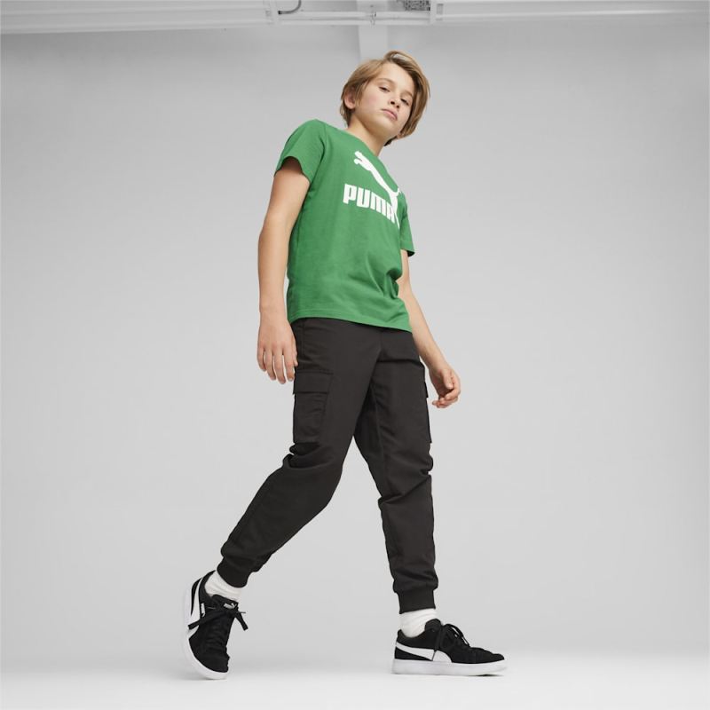 Puma | Boys Classics Kids Tee - Archive Green