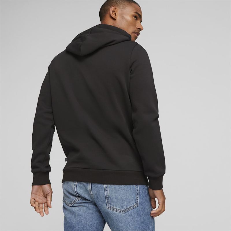 Puma | Men's ESS+ Logo Lab Hoodie - Black