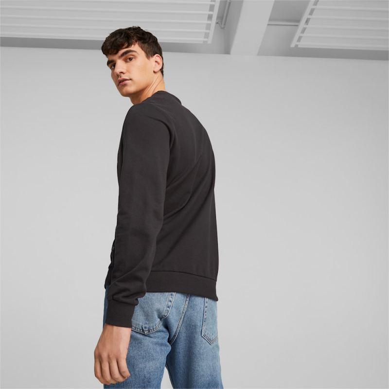 Puma | Men's Summer Splash Crew Neck Sweatshirt - Black