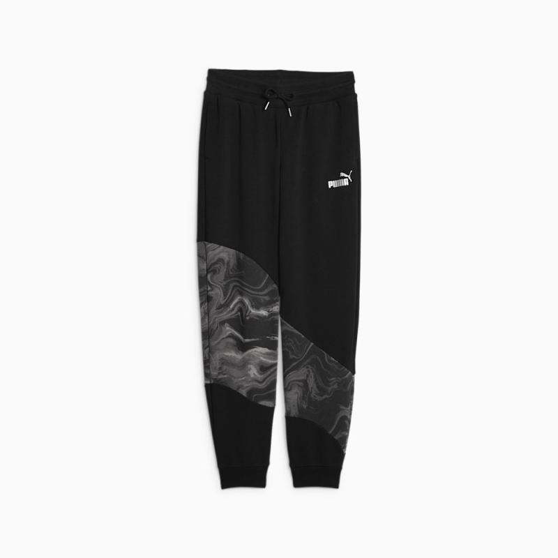 Puma | Girls Puma | Girls POWER MARBLEIZED Pants - Black