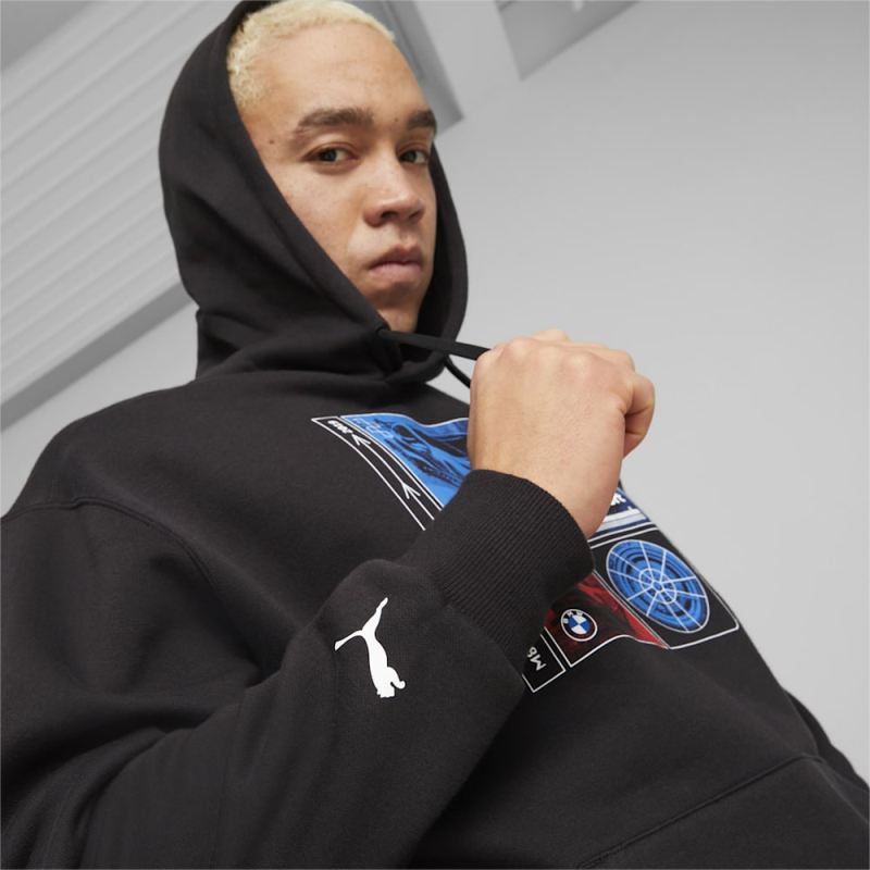 Puma | Men's BMW M Motorsport Graphic Hoodie - Black