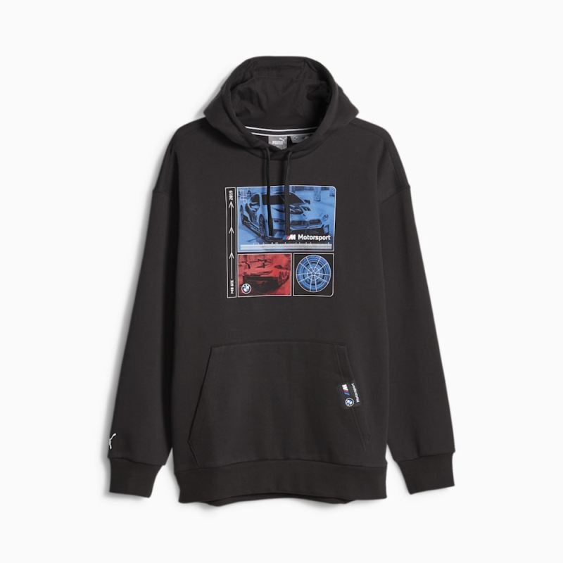 Puma | Men's BMW M Motorsport Graphic Hoodie - Black