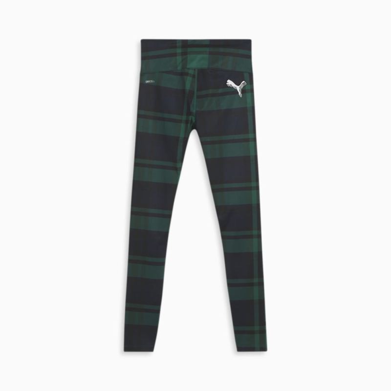 Puma | Women's x TROPHY HUNTING Basketball Leggings - Malachite-AOP