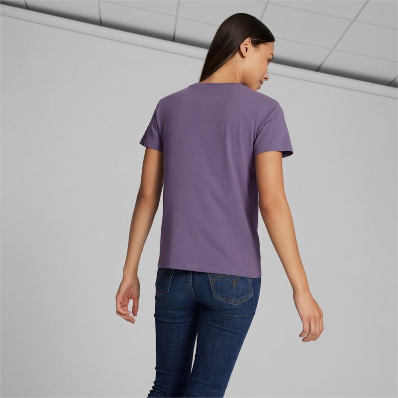 Puma | Women's Trail Remix Tee - Purple Charcoal