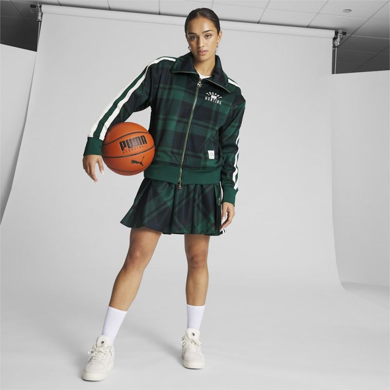 Puma | Women's x TROPHY HUNTING Basketball Jacket - Malachite-AOP