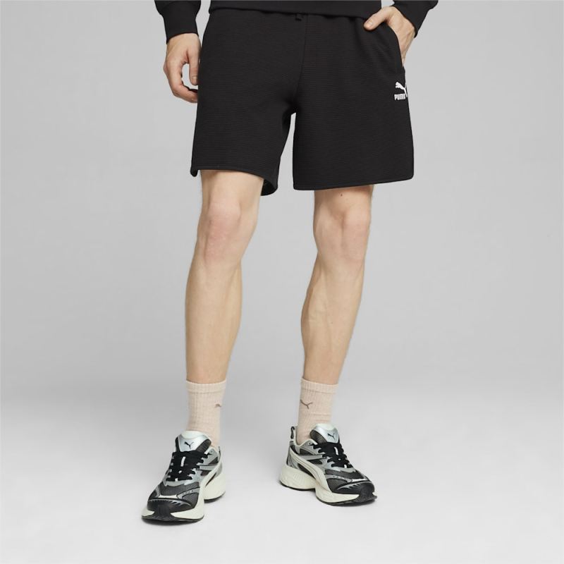 Puma | Men's CLASSICS Waffle Shorts - Black