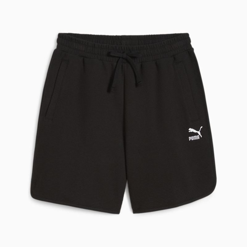 Puma | Men's CLASSICS Waffle Shorts - Black