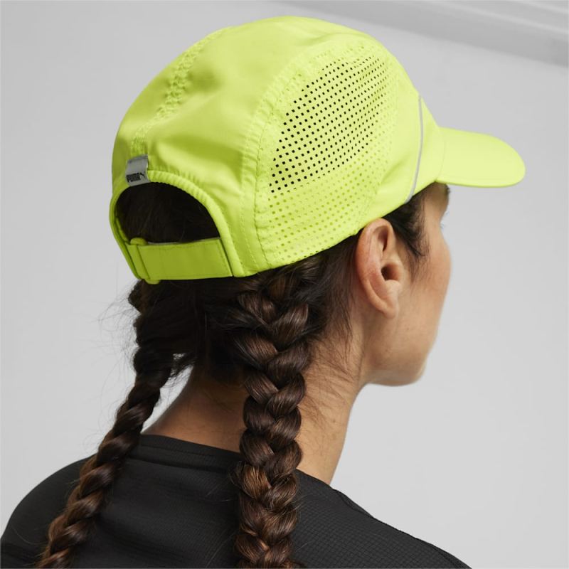 Puma | Women's Lightweight Running Hat - Lime Pow