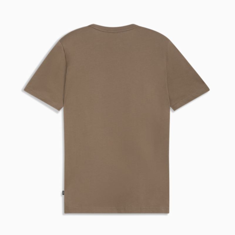 Puma | Men's Essentials Small Logo Tee - Totally Taupe