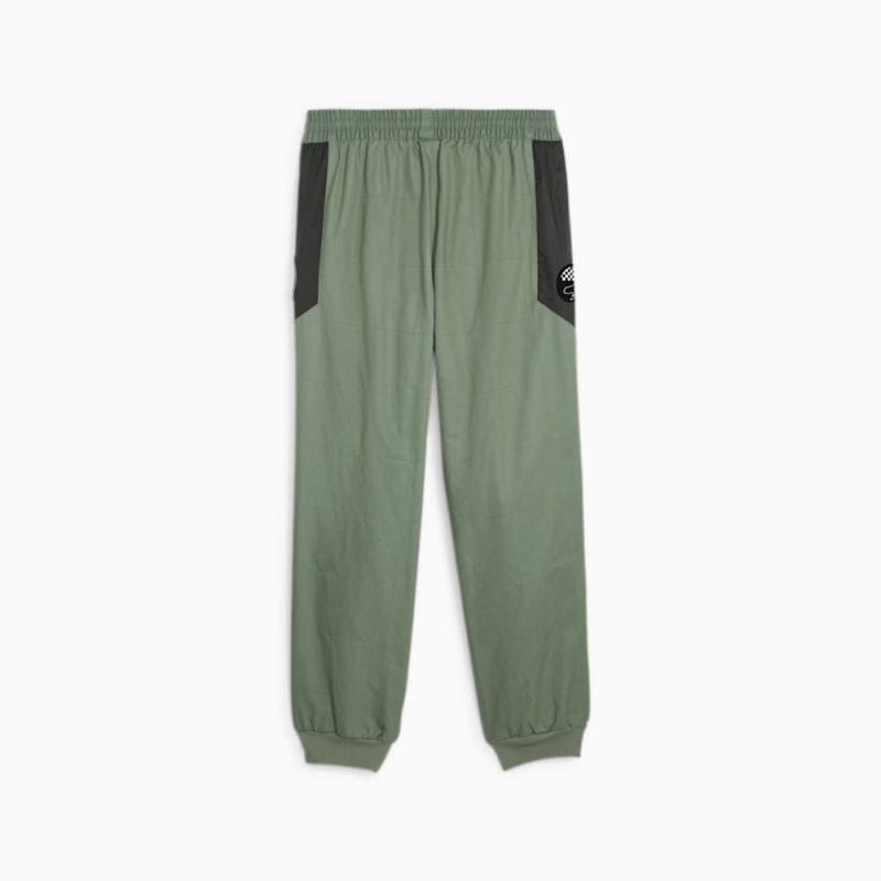 Puma | Men's Porsche Legacy Garage Crews Pants - Eucalyptus