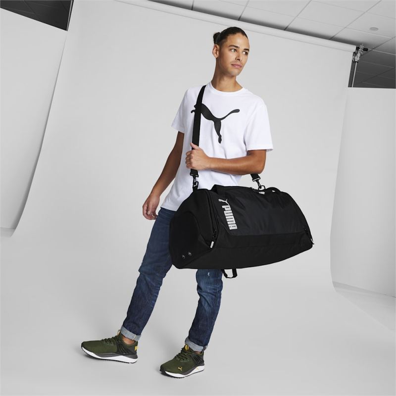 Puma | Men's Formation 24" Duffel Bag - BLACK