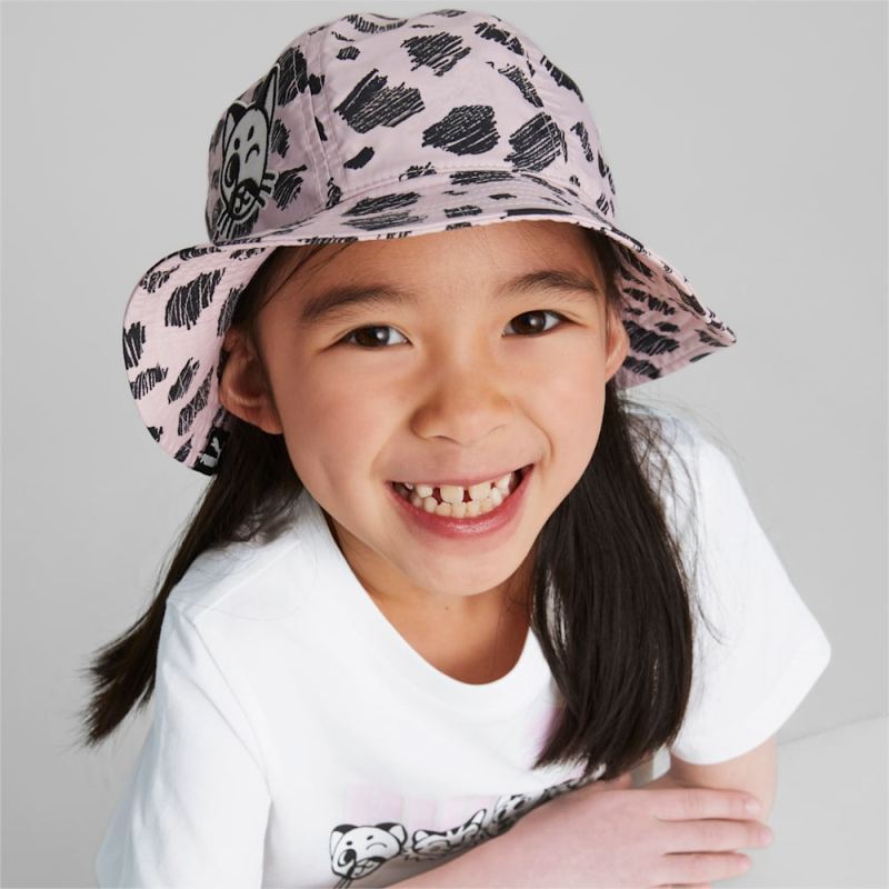 Puma | Girls Puma | Girls MATES Big Kids Bucket Hat - Pearl Pink