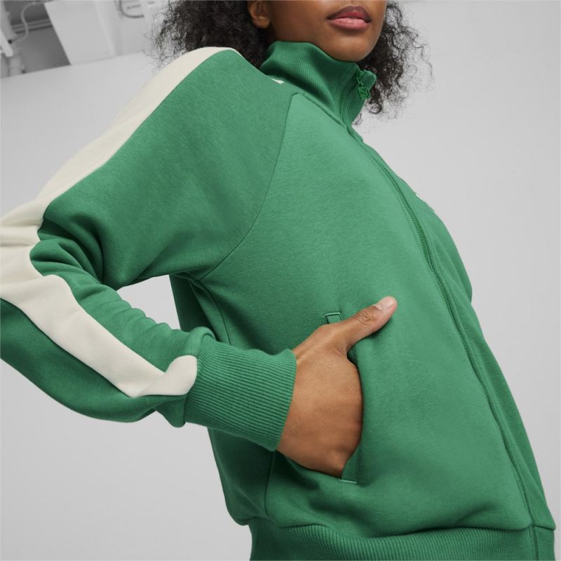 Puma | Women's ICONIC T7 Track Jacket - Archive Green