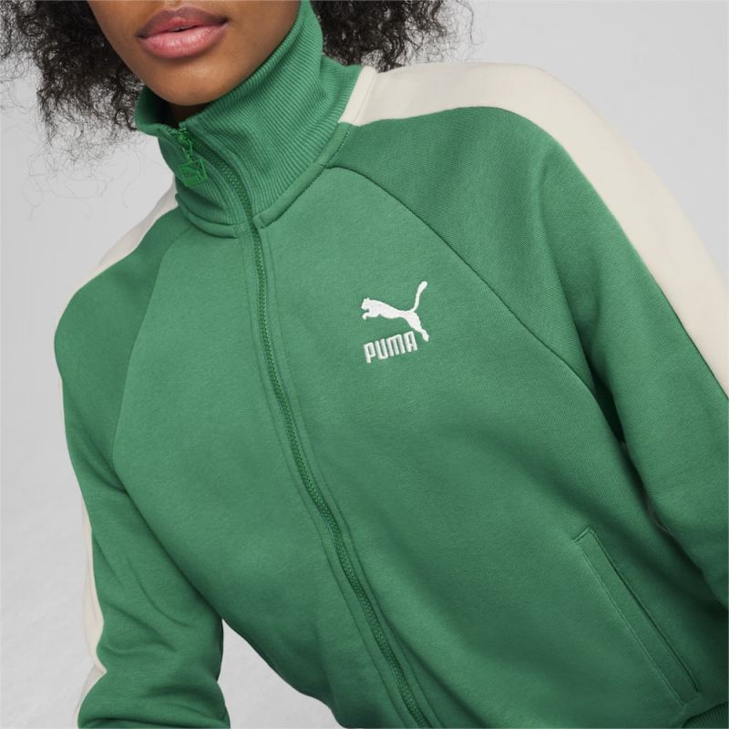 Puma | Women's ICONIC T7 Track Jacket - Archive Green