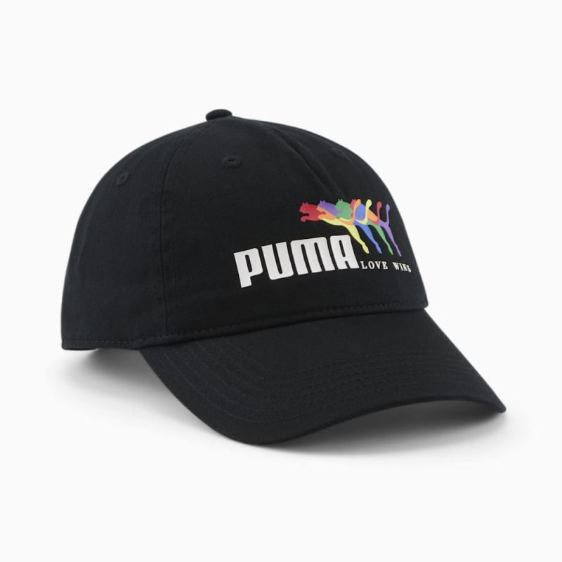 Puma | Men's Love Wins Cap - BLACK - Click Image to Close