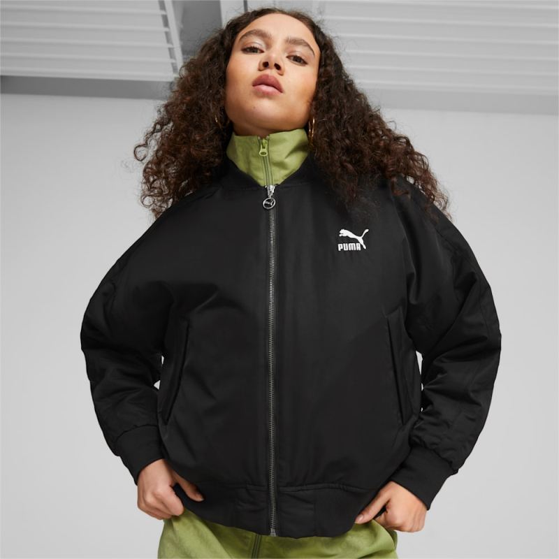 Puma | Women's T7 Bomber Jacket - Black