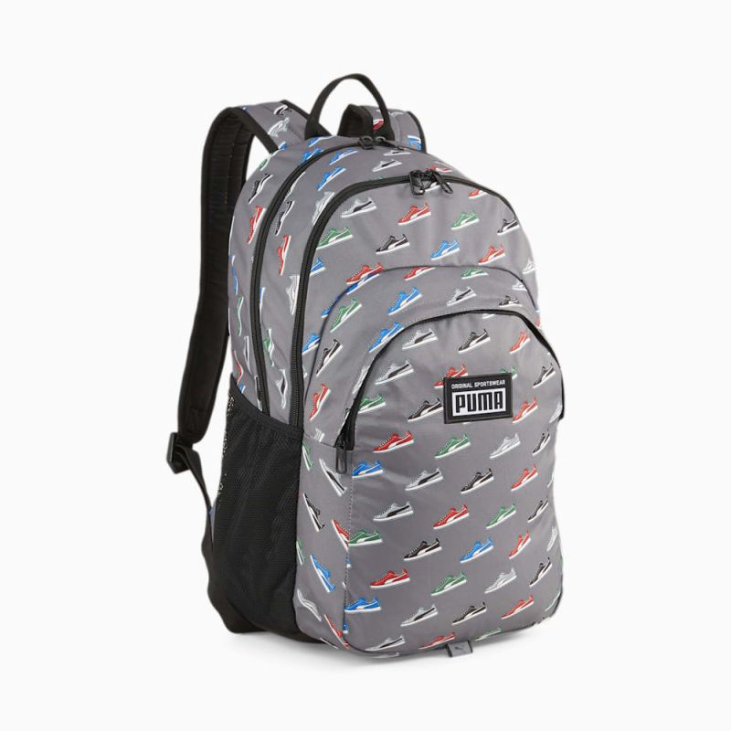 Puma | Women's Academy Backpack - Mineral Gray-Sneaker AOP