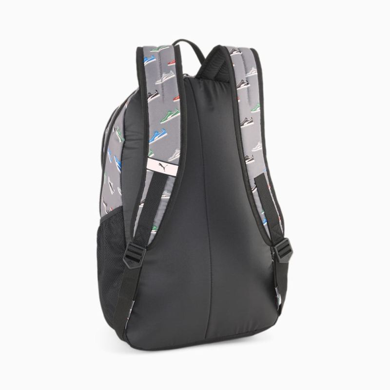 Puma | Women's Academy Backpack - Mineral Gray-Sneaker AOP